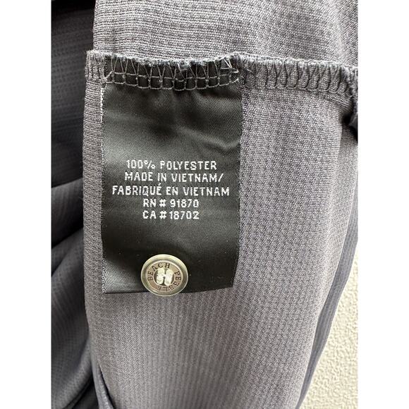 Mens Pebble Beach Performance Gray LifeMed Institute Short Sleeve Polo Shirt XXL - Picture 6 of 12